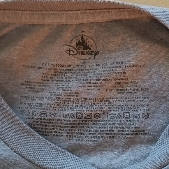 EUC Disney Mickey Mouse Club tee Original Mouseketeer cotton poly blend S and XL - Picture 8 of 10